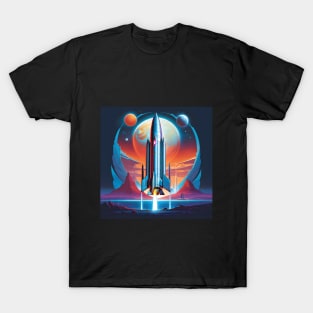 Interstellar rocket T-Shirt